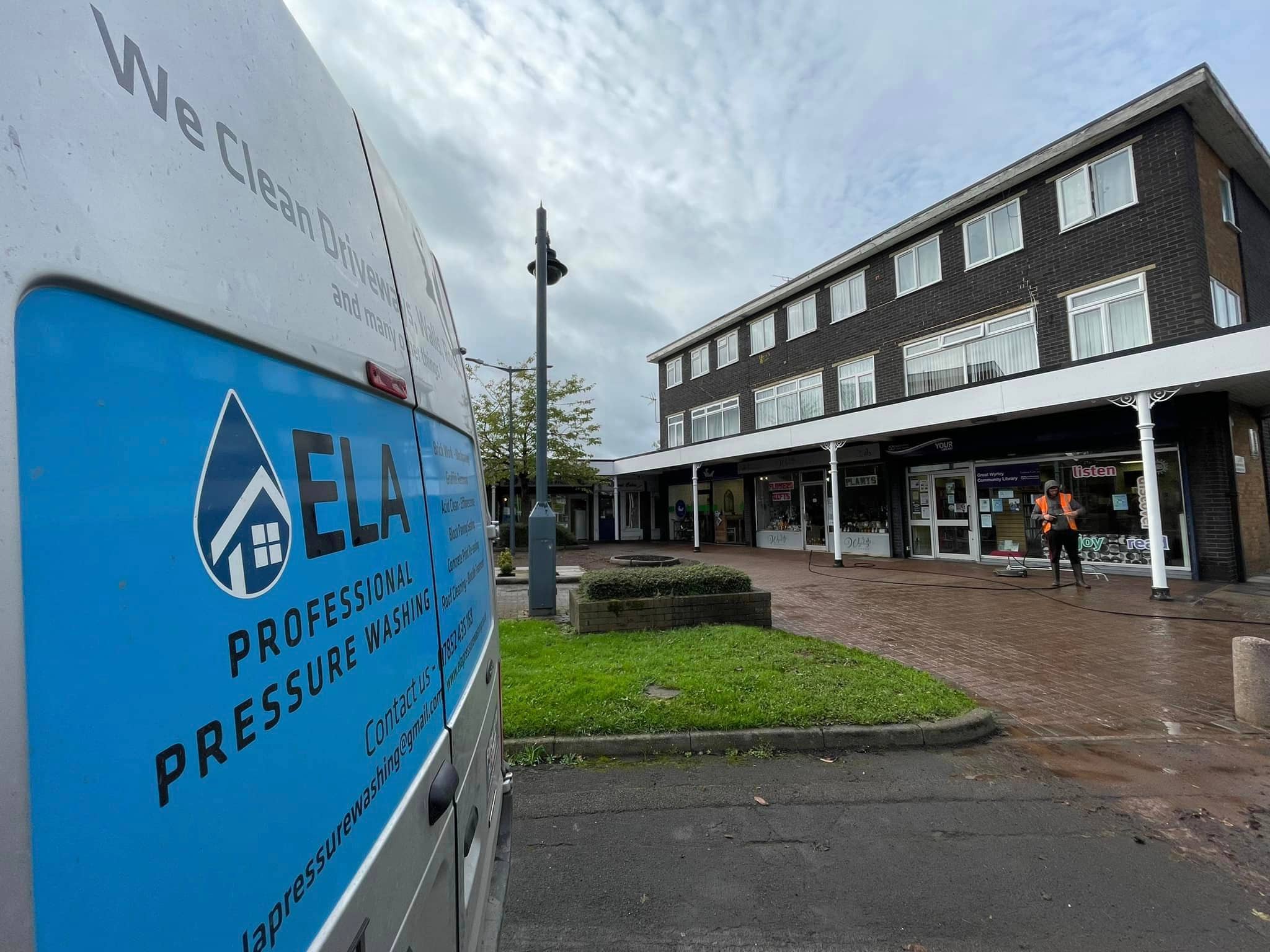 ELA Pressure Washing exterior cleaning services