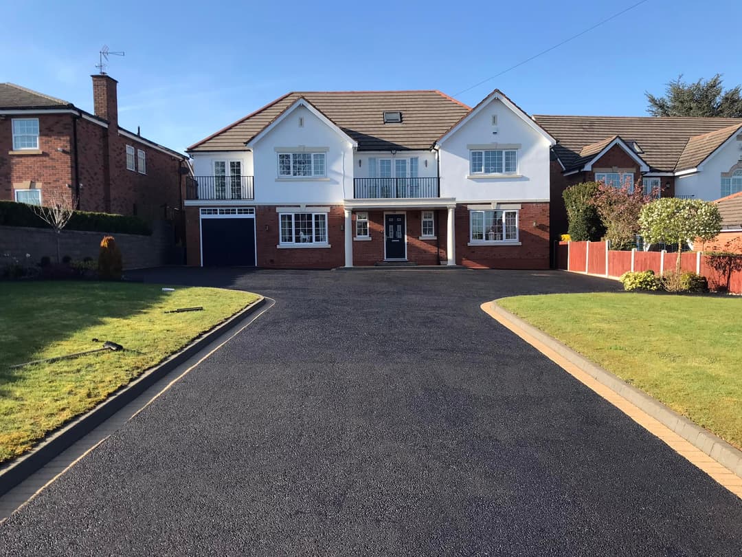 A house showcasing the effects of our cleaning services